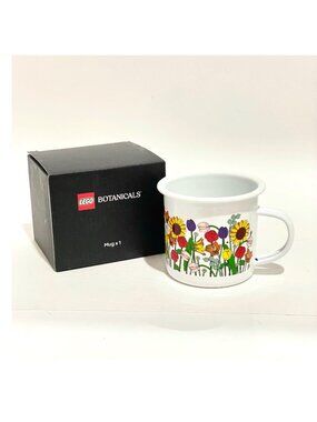 Lego 5010326 Botanicals Enamel Mug Limited Edition 350ml New in Box